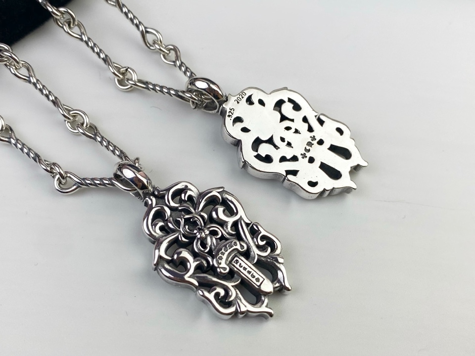 【CHROME HEARTS】ネックレス、新しいネックレス万能シンプルファッションオーナメント-BRAND OFF