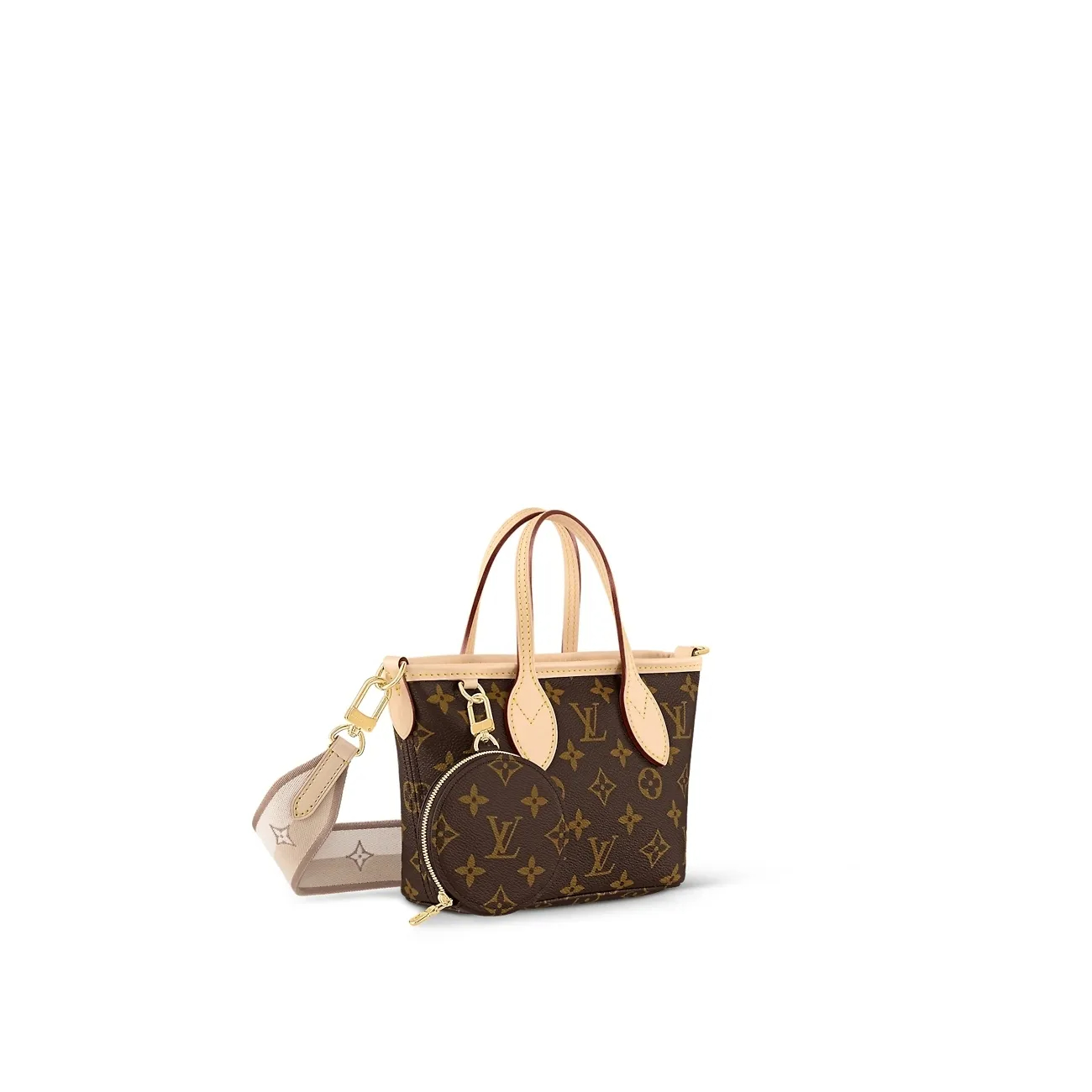限定★LV ミニトート ネヴァーフル BB モノグラム ハンドバッグ M46705-BRAND OFF
