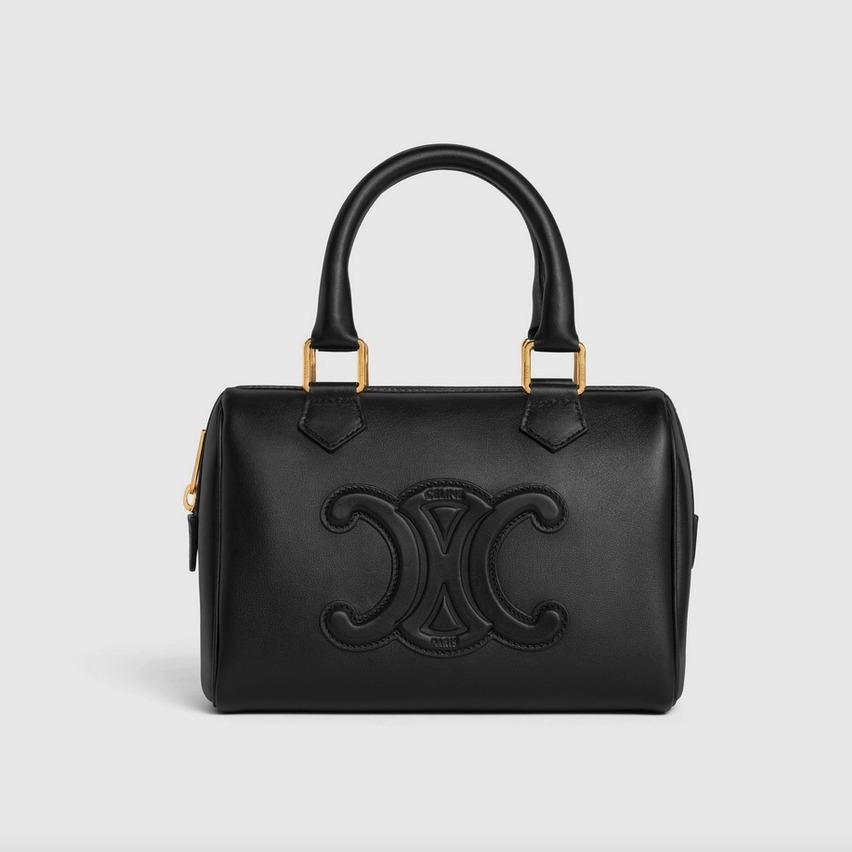 【CELINE】キュイル トリオンフ スモールボストン バック-BRAND OFF