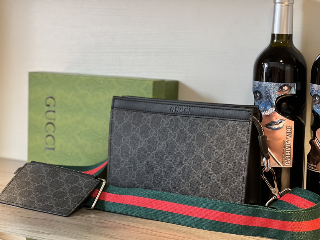 【 GUCCI 旗艦店】GGショルダーバッグ 22X14X7CM-BRAND OFF