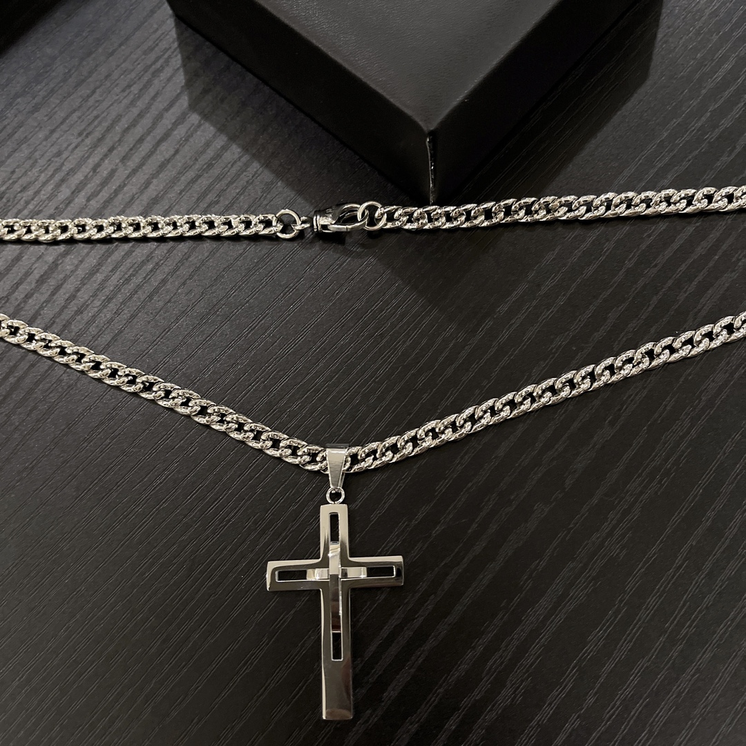 【Chrome Hearts】ネックレス、新しいネックレス万能シンプルファッションオーナメント-BRAND OFF