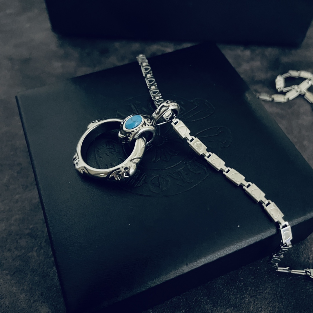 【CHROME HEARTS 】ネックレス、新しいネックレス万能シンプルファッションオーナメント-BRAND OFF