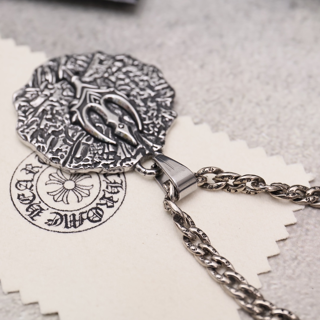 【Chrome Hearts】ネックレス、新しいネックレス万能シンプルファッションオーナメント-BRAND OFF