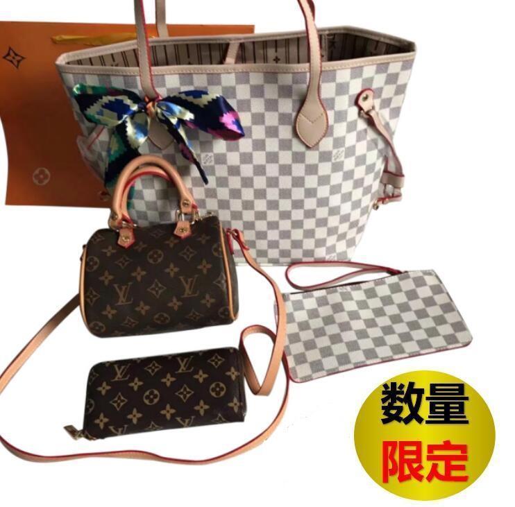 Louis Vuitton モノグラム&ダミエ ショルダーバッグ ポーチ　財布　計4点セット-BRAND OFF