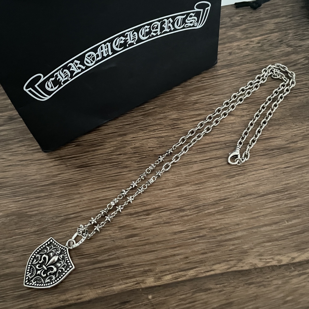 【CHROME HEARTS 】ネックレス、新しいネックレス万能シンプルファッションオーナメント-BRAND OFF