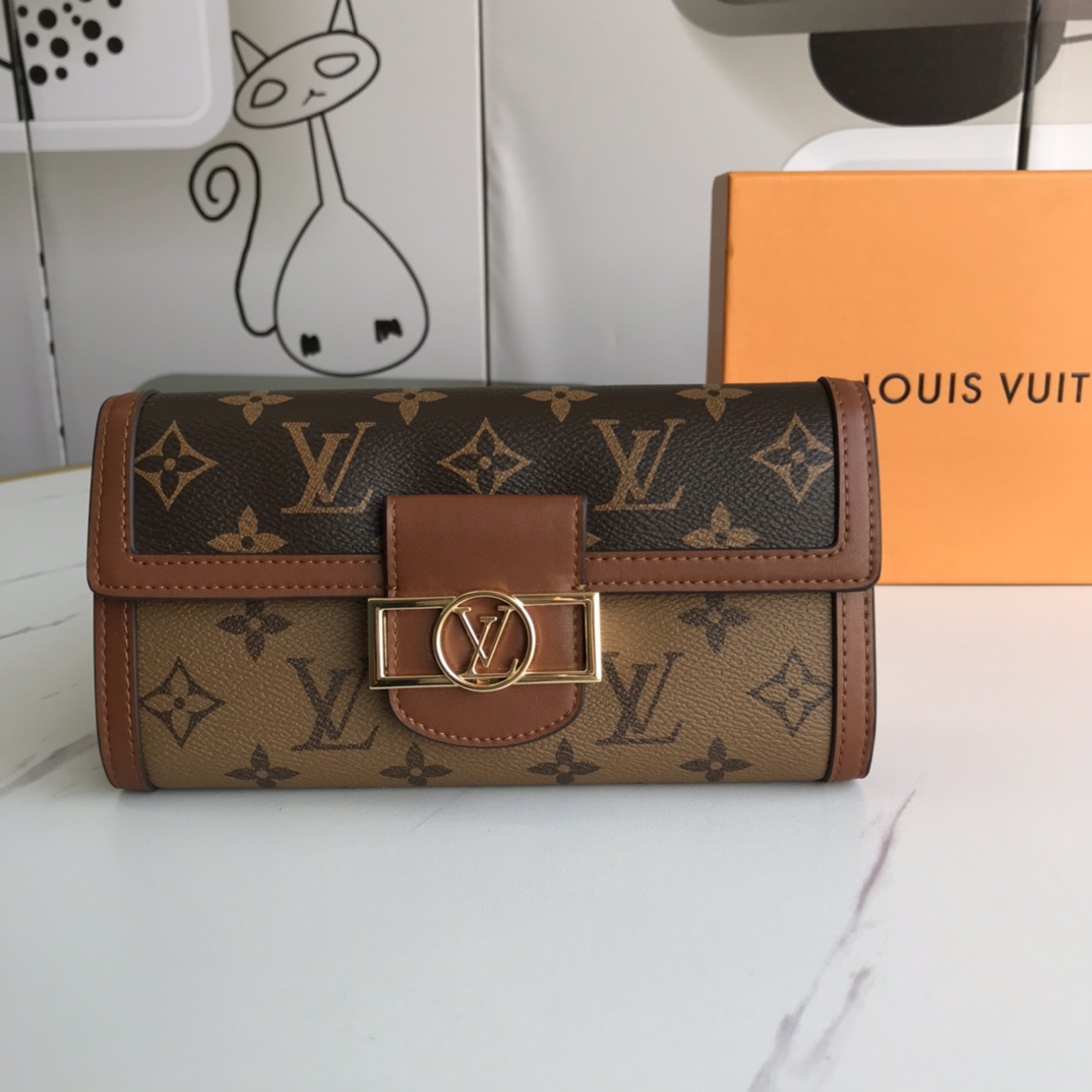 LOUIS VUITTON（ルイヴィトン）Dauphine 財布 M68723-BRAND OFF