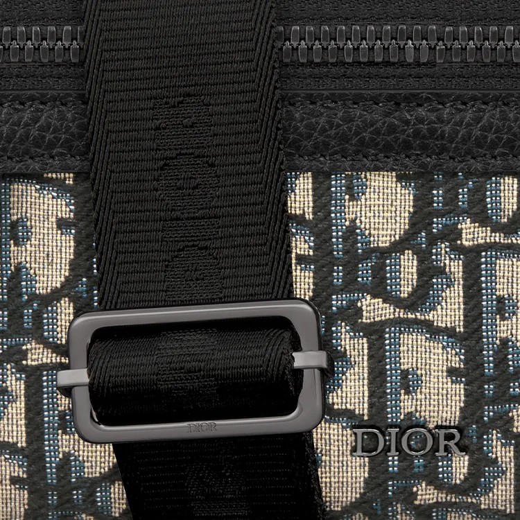 DIOR★オブリーク ジャカード ショルダーバッグ-BRAND OFF