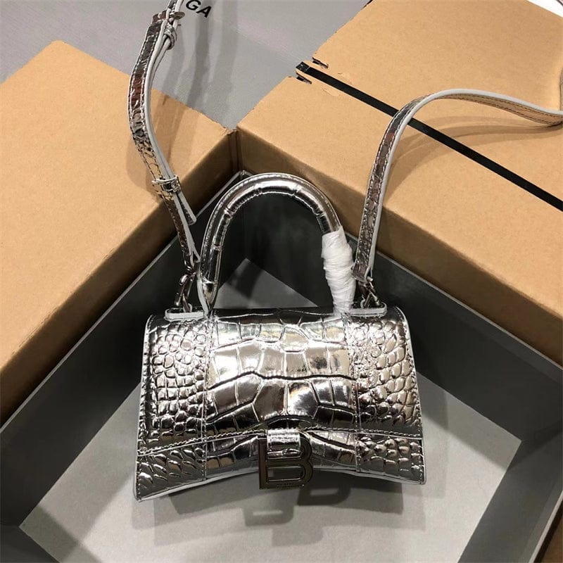BALENCIAGA HOURGLASS スモールハンドバッグ2色-BRAND OFF