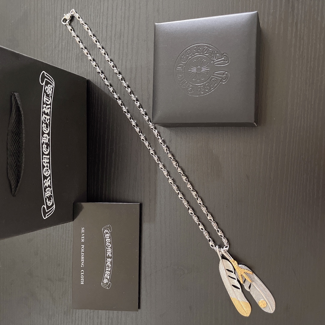 【CHROME HEARTS】ネックレス、新しいネックレス万能シンプルファッションオーナメント-BRAND OFF