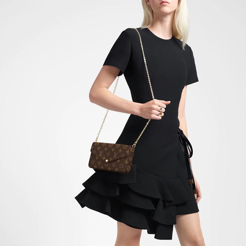 LOUIS VUITTON 三種類の使用 ルイヴィトン ポシェット?フェリシー Ref:M61276-BRAND OFF