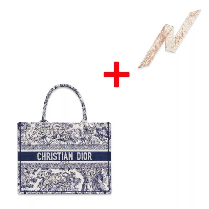 【数量限定大幅値下げ！】春夏20新作 DIOR ロゴ アニマル 刺繍 バッグ トート 選べる4色-BRAND OFF