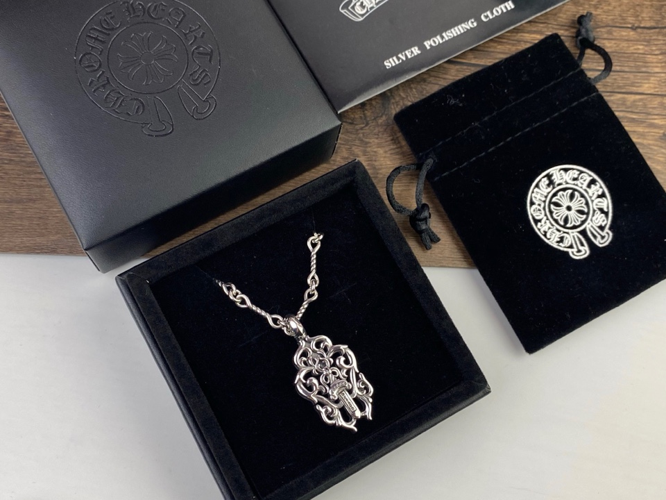 【CHROME HEARTS】ネックレス、新しいネックレス万能シンプルファッションオーナメント-BRAND OFF