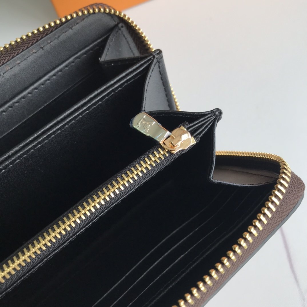 財布 19 x 10cm Zippy M60017 Louis Vuitton-BRAND OFF