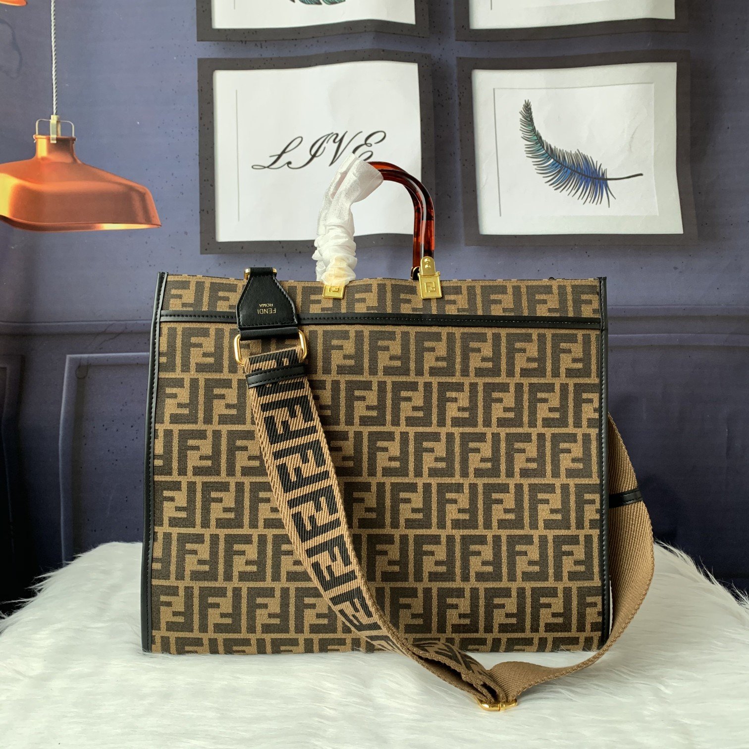 FENDI（フェンディ） ハンドバッグ 40.5X21.5X35CM-BRAND OFF