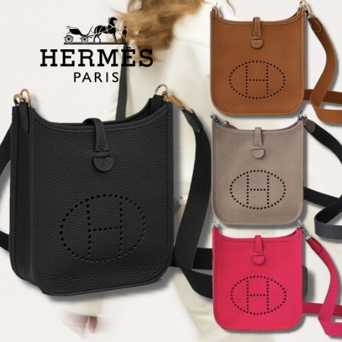 HERMES エルメス エヴリン TPM ブラック トリヨン-BRAND OFF