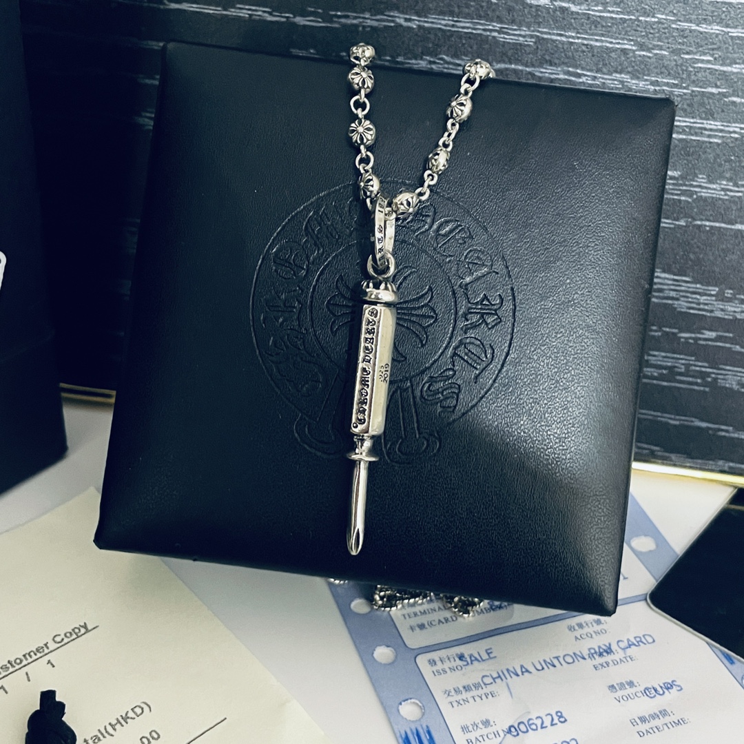 【CHROME HEARTS 】ネックレス、新しいネックレス万能シンプルファッションオーナメント-BRAND OFF