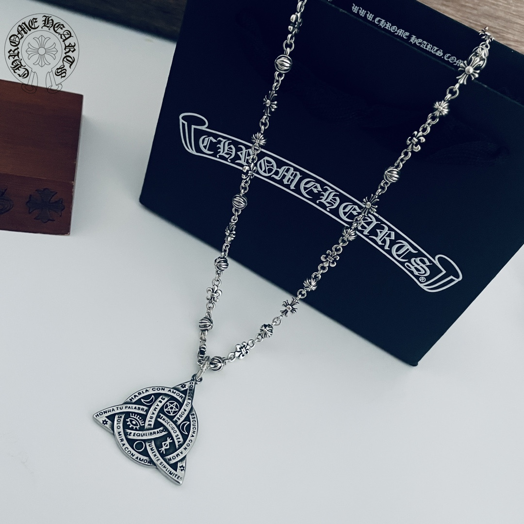 【CHROME HEARTS 】ネックレス、新しいネックレス万能シンプルファッションオーナメント-BRAND OFF