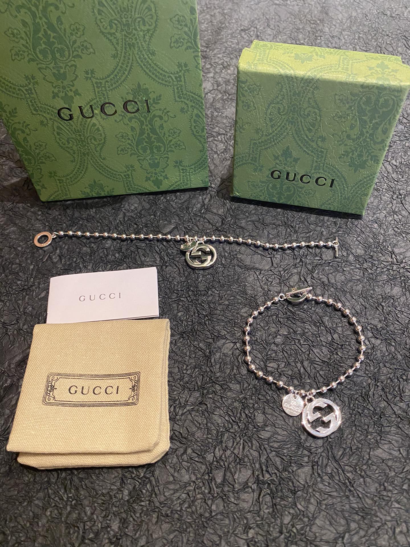 GUCCI（グッチ）ダブルGブレスレット-BRAND OFF