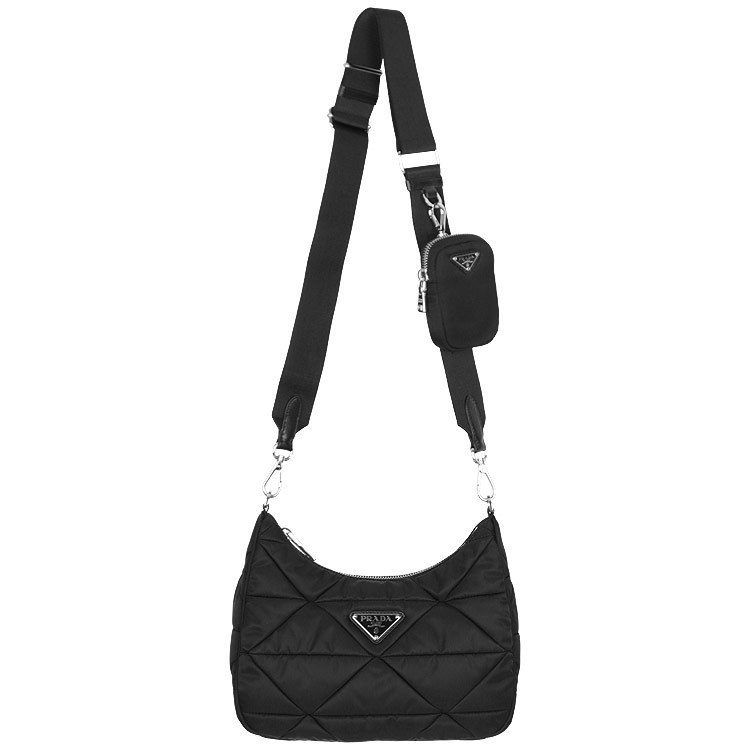 ☆PRADA プラダ パデッドナイロン ショルダーバッグ-BRAND OFF