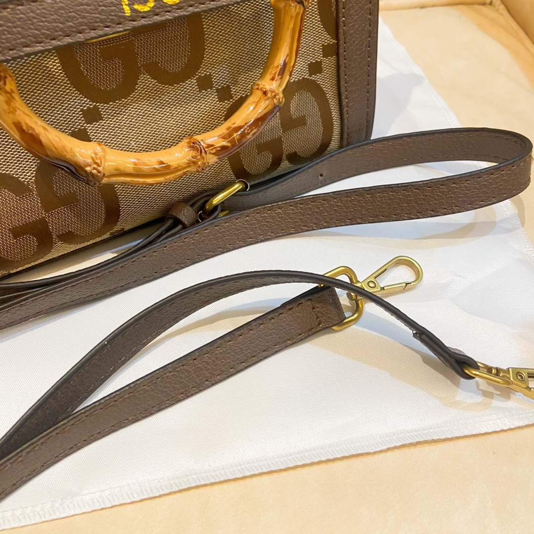 GUCCI 〔グッチ ダイアナ〕ミニ トートバッグ-BRAND OFF