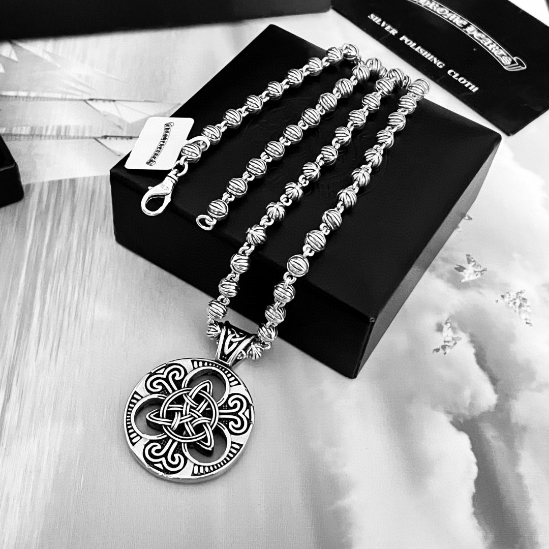 【CHROME HEARTS】ネックレス、新しいネックレス万能シンプルファッションオーナメント-BRAND OFF