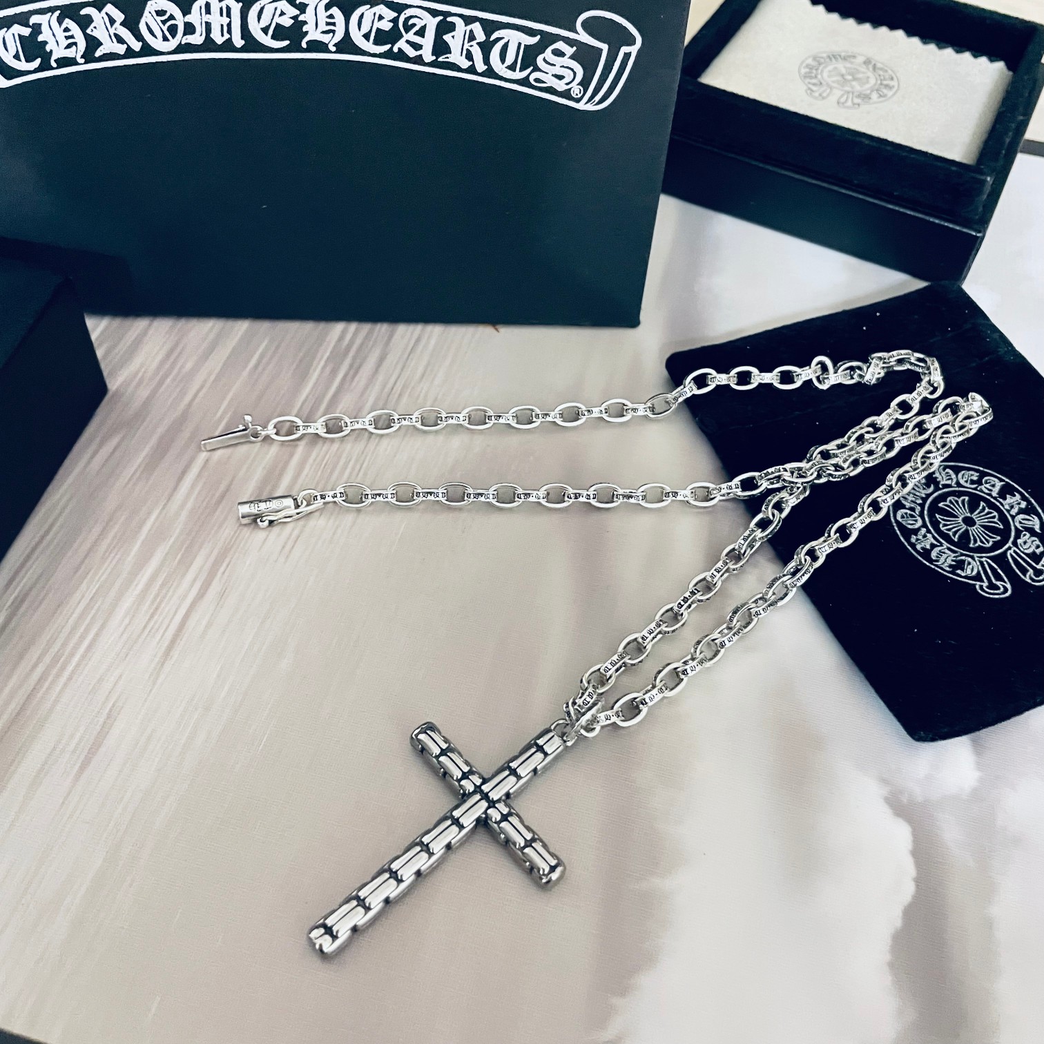 【CHROME HEARTS】ネックレス、新しいネックレス万能シンプルファッションオーナメント-BRAND OFF