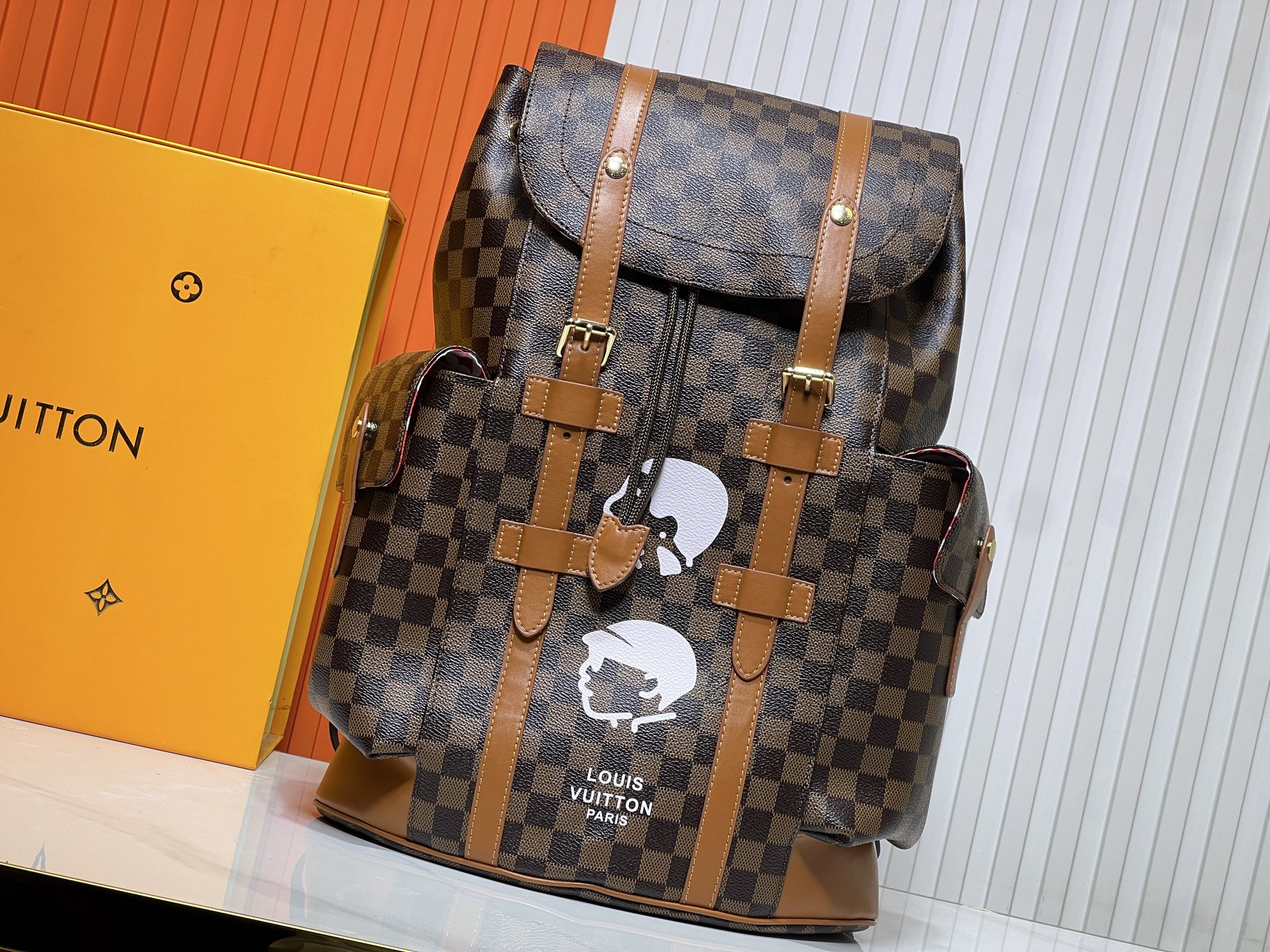 LOUIS VUITTON ルイヴィトン Christopher バックパック N40769-BRAND OFF