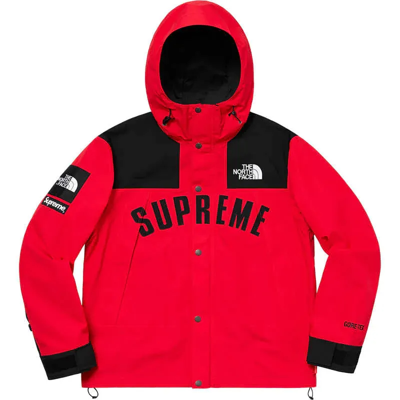 SUPREME×THE NORTH FACE MOUNTAIN PARKA 19SS 男女兼用 ジャケット BLACK YELLOW PUR-BRAND OFF