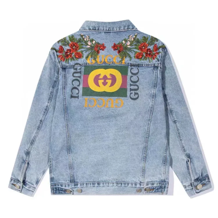 【GUCCI公式 旗艦店】（グッチ） デニムジャケット 男女兼用-BRAND OFF