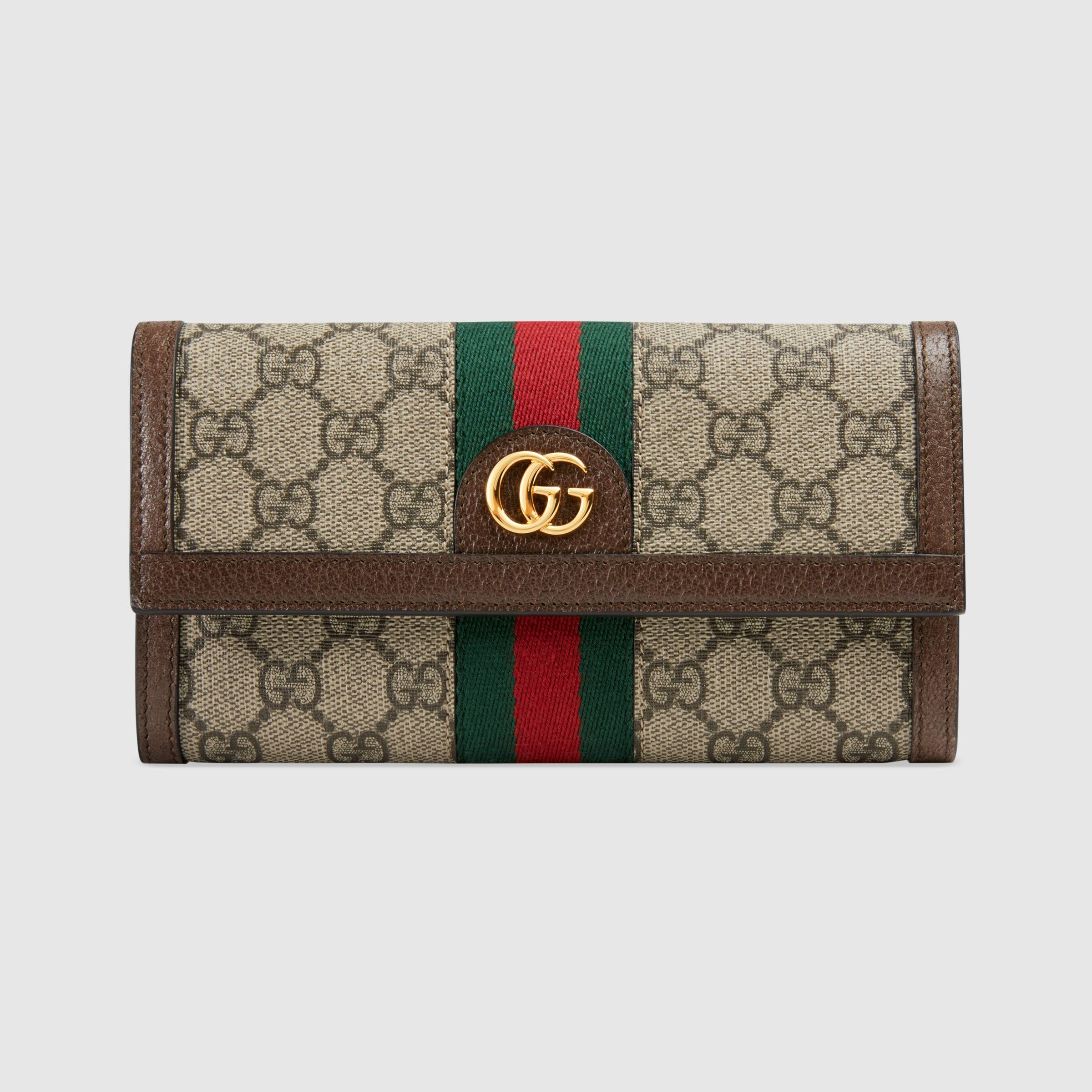 GUCCI(グッチ)GG スモール トートバッグ　コンチネンタルウォレット　２点セット　お 得-BRAND OFF