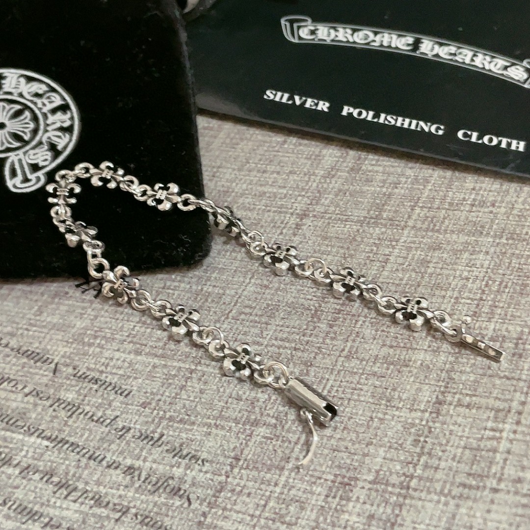 【 CHROME HEARTS 】ブレスレット、ファッションシンプルなスタイル-BRAND OFF