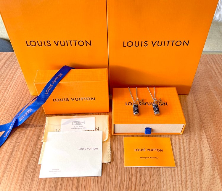 Louis Vuitton（ルイヴィトン）MONOGRAM ECLIPSE ネックレス-BRAND OFF