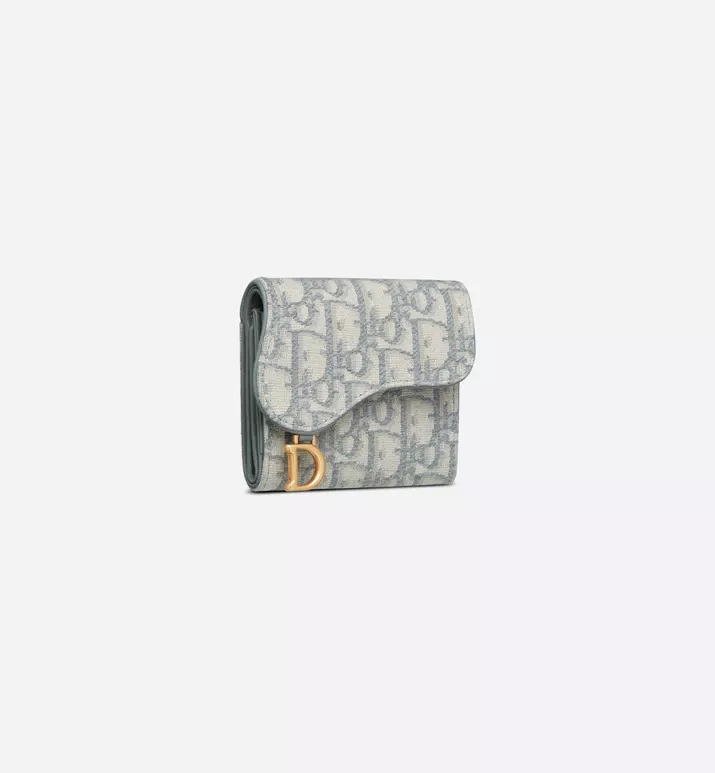 【DIOR】SADDLEサドルロータスウォレット☆レザーミニ【財布】-BRAND OFF