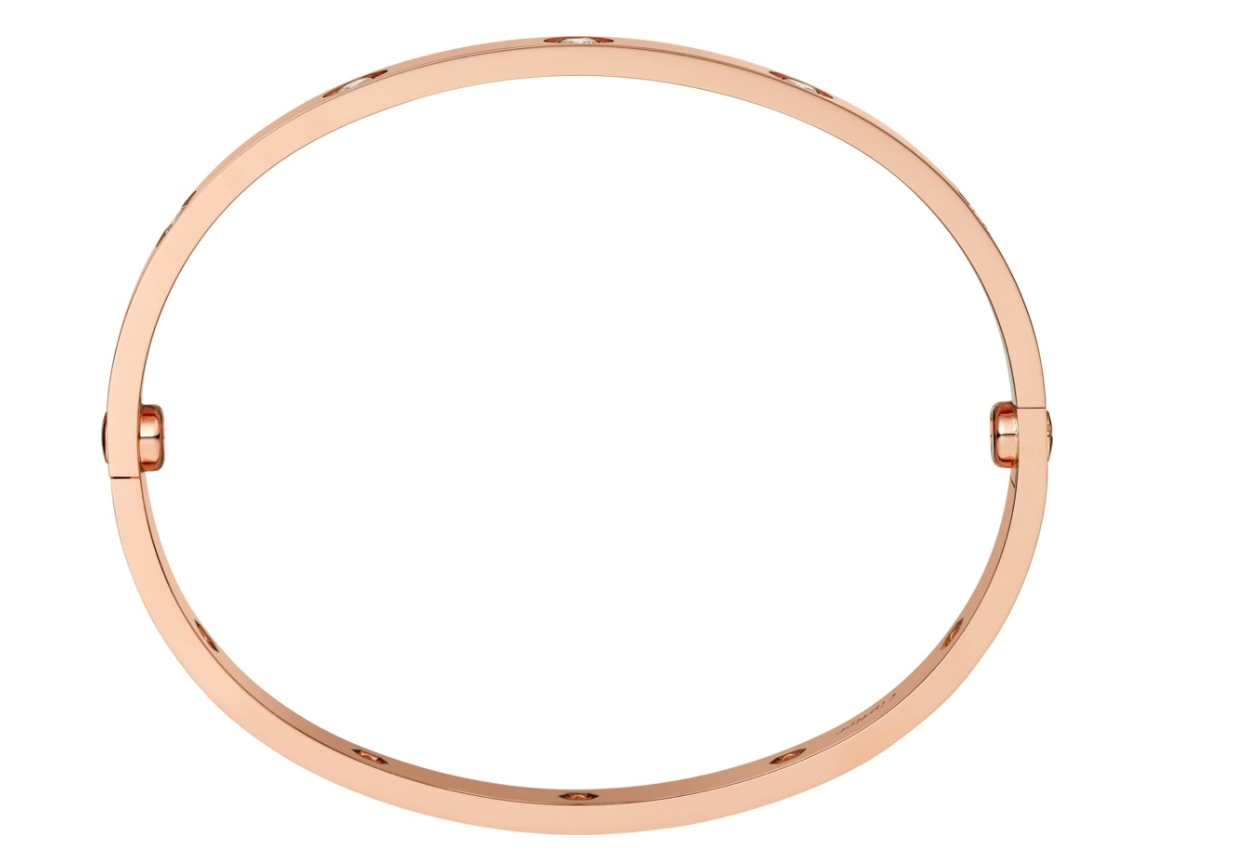 【Cartier】カルティエ LOVE BRACELET, 10 DIAMONDS ブレスレット、ダイヤモンド10個-BRAND OFF