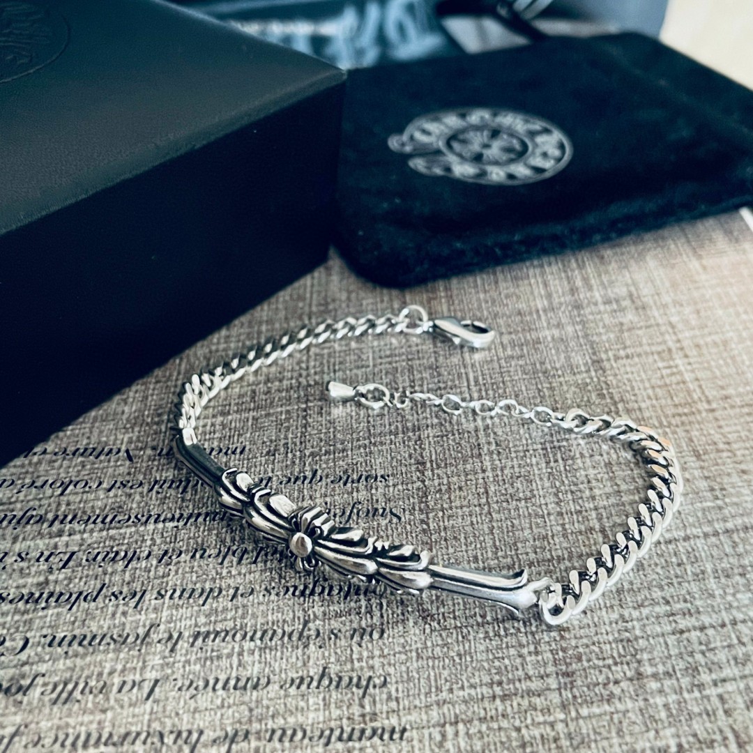 【CHROME HEARTS】ブレスレット、ファッションシンプルなスタイル-BRAND OFF