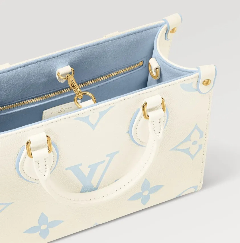 【淡いカラーが◎！】LOUIS VUITTON オンザゴー トートバッグ M46833-BRAND OFF