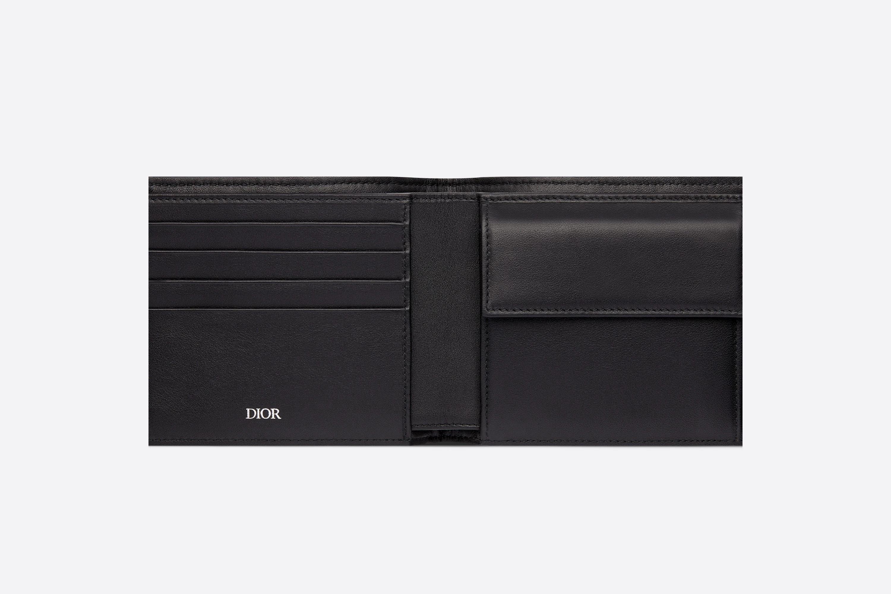 【Dior】コインケース付き 2つ折りウォレット ミニ財布