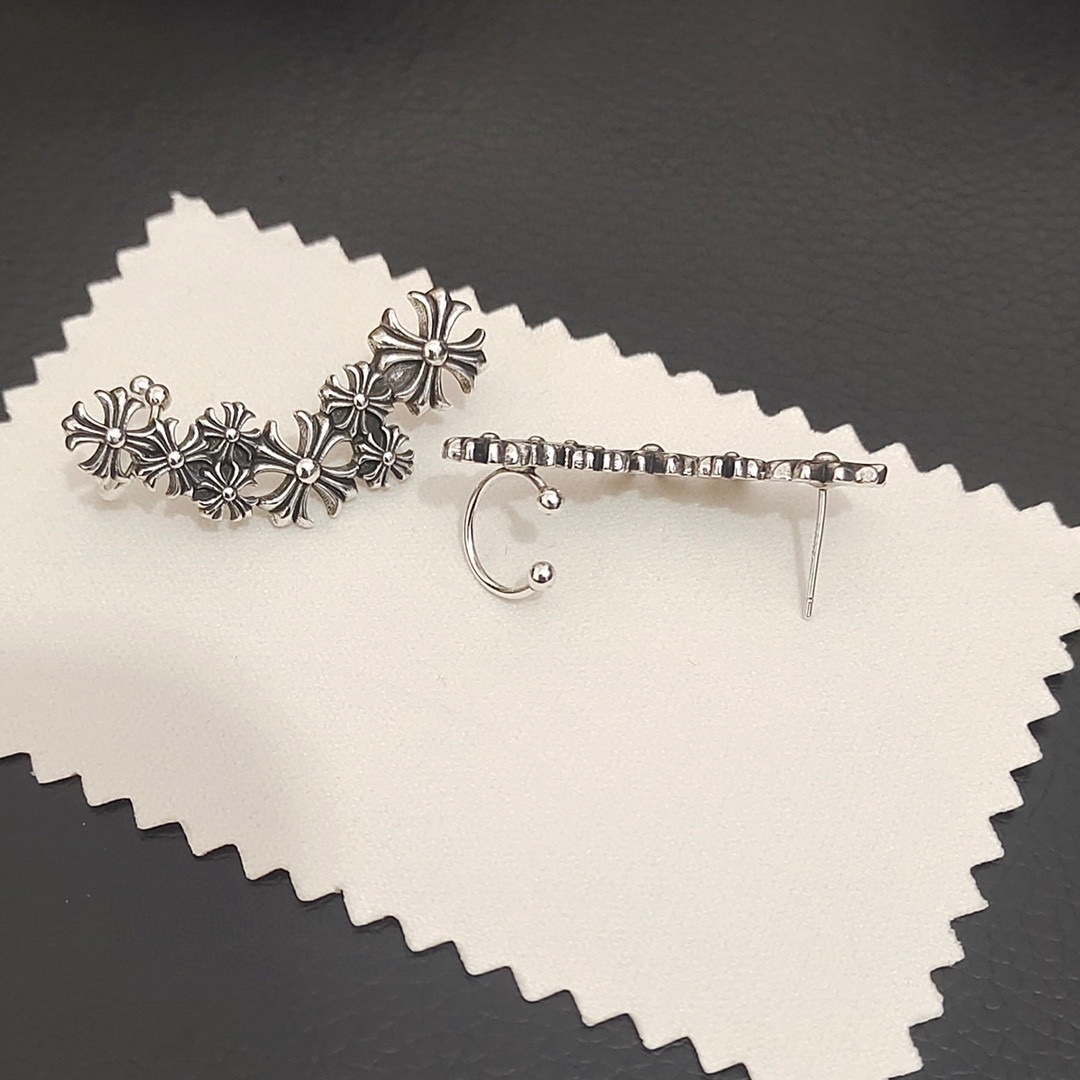 【CHROME HEARTS】 クロムハーツ  ファッションスタイルのイヤリング-BRAND OFF