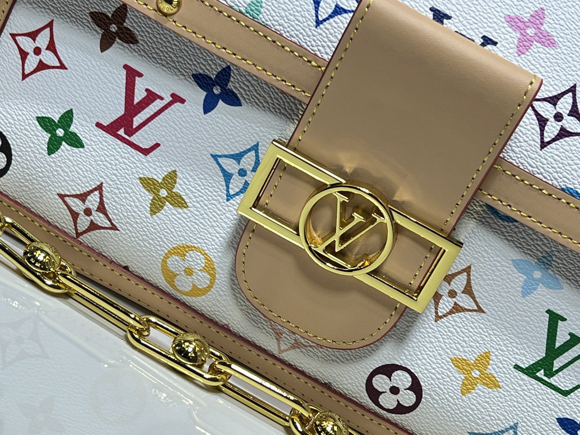 LOUIS VUITTON ルイヴィトン Dauphine Soft GM 村上隆 M13255-BRAND OFF