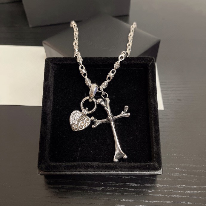 【Chrome Hearts】ネックレス、新しいネックレス万能シンプルファッションオーナメント-BRAND OFF