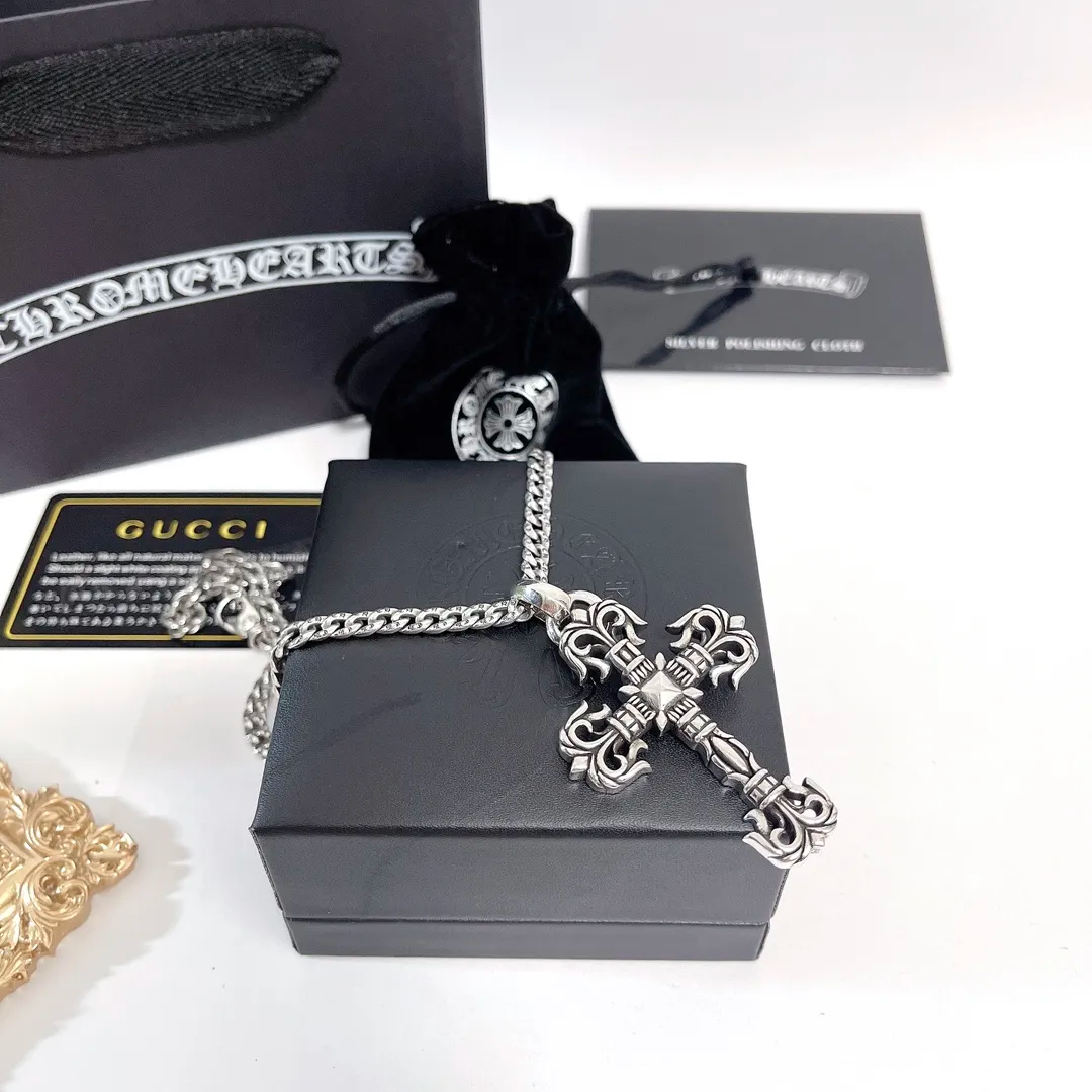 【CHROME HEARTS】ネックレス、新しいネックレス万能シンプルファッションオーナメント-BRAND OFF