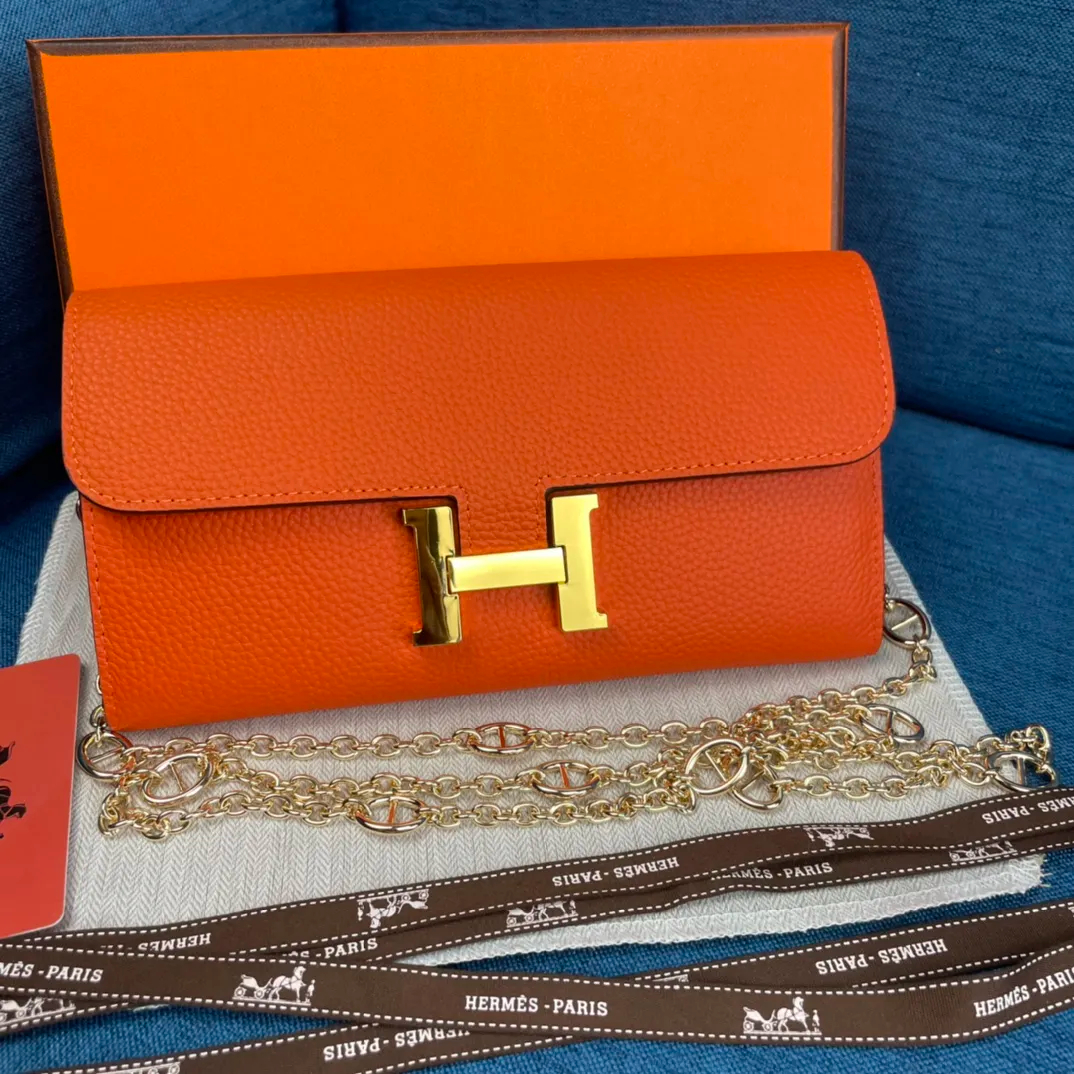 HERMÈS ショルダー & 長財布 11カラー 22X11CM-BRAND OFF