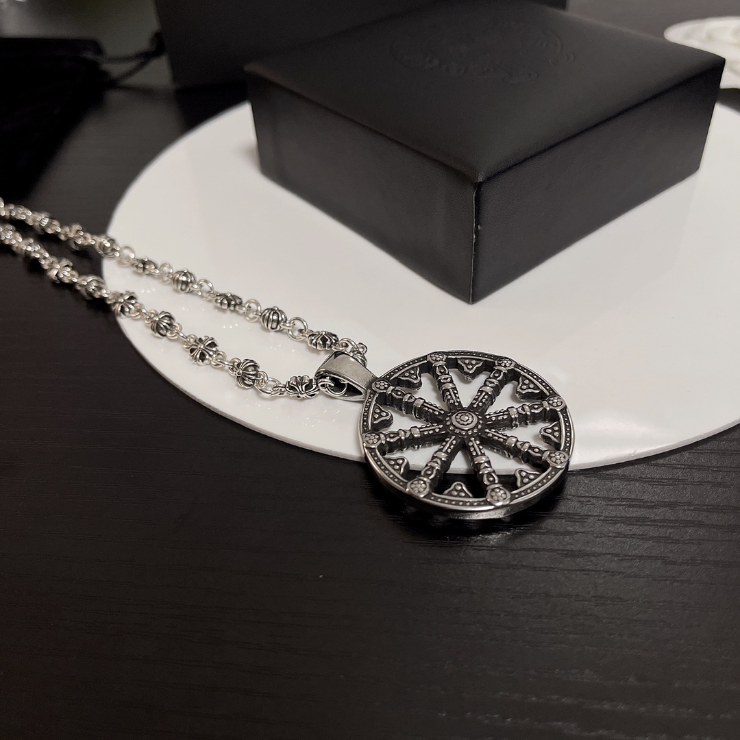 【CHROME HEARTS】ネックレス、新しいネックレス万能シンプルファッションオーナメント-BRAND OFF