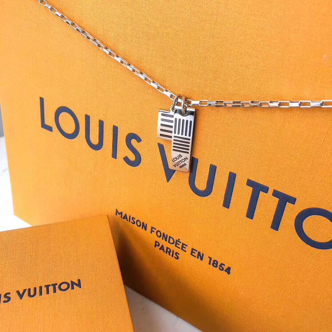 【2026】LOUIS VUITTON（ルイヴィトン）DAMIER BLACK ネックレス M62490-BRAND OFF