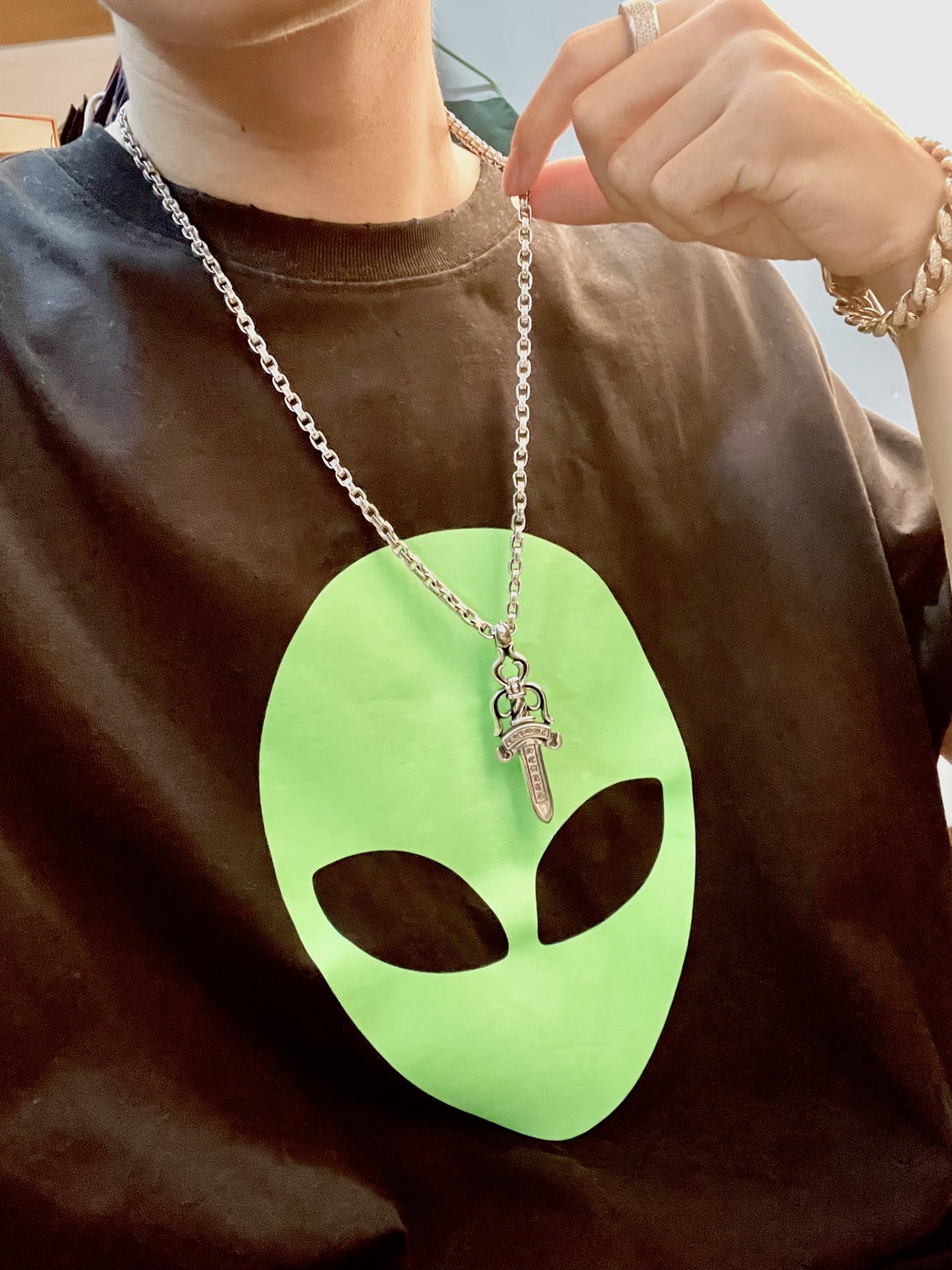 【2026】【CHROME HEARTS】ネックレス、新しいネックレス万能シンプルファッションオーナメント-BRAND OFF