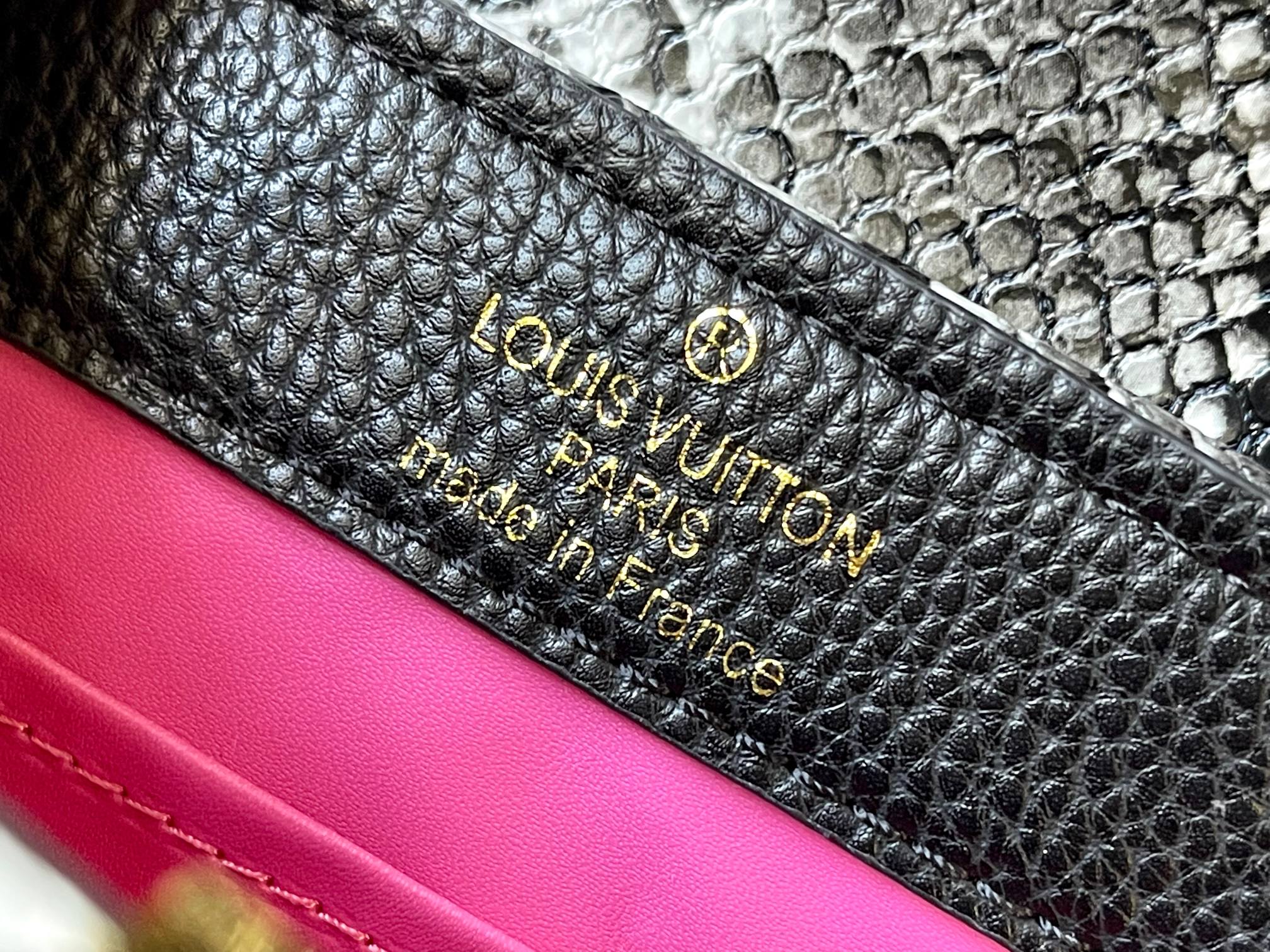 LOUIS VUITTON ルイヴィトン CAPUCINES MINI ハンドバッグ M95509-BRAND OFF