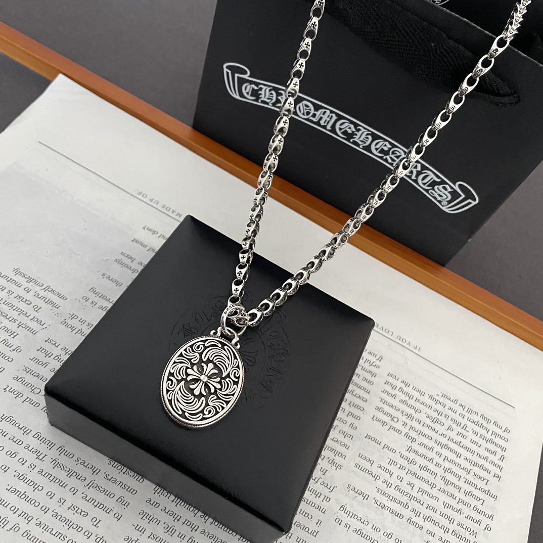 【CHROME HEARTS】ネックレス、新しいネックレス万能シンプルファッションオーナメント-BRAND OFF