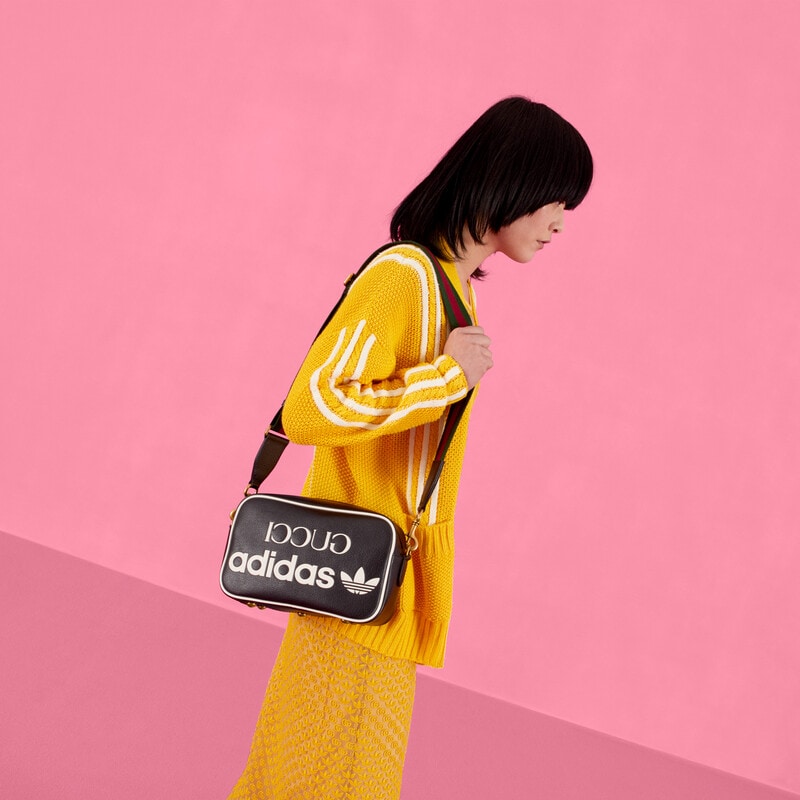 ADIDAS X GUCCI スモール ショルダーバッグ 24 X 15 X 8 CM-BRAND OFF