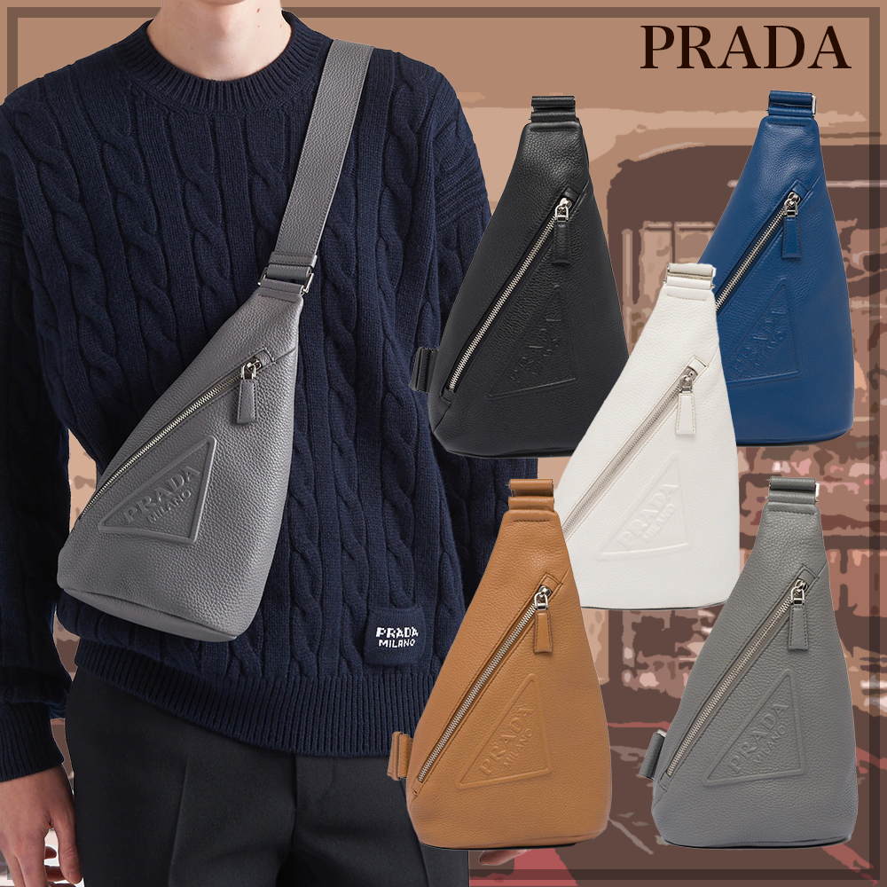 PRADA プラダ クロス ヴィッテロダイノレザーバッグ-BRAND OFF