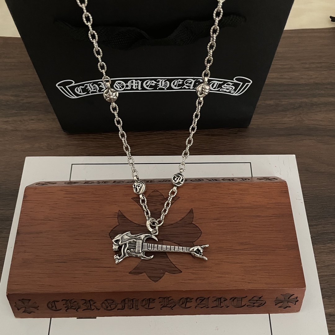 【CHROME HEARTS】ネックレス、新しいネックレス万能シンプルファッションオーナメント-BRAND OFF